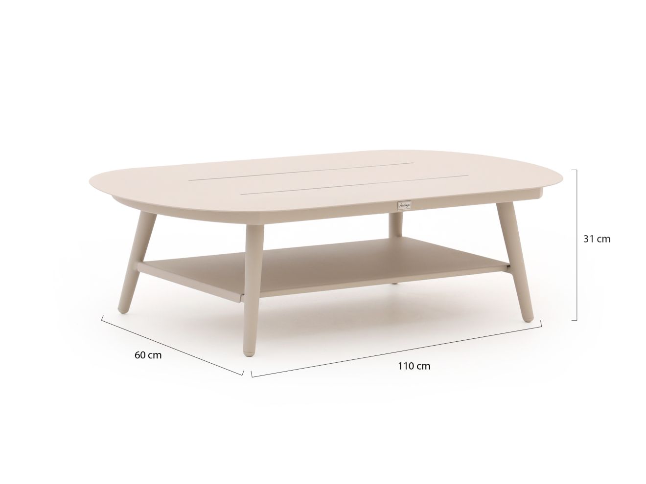 Bellagio Valli Loungetisch 110x60x31 cm günstig online kaufen