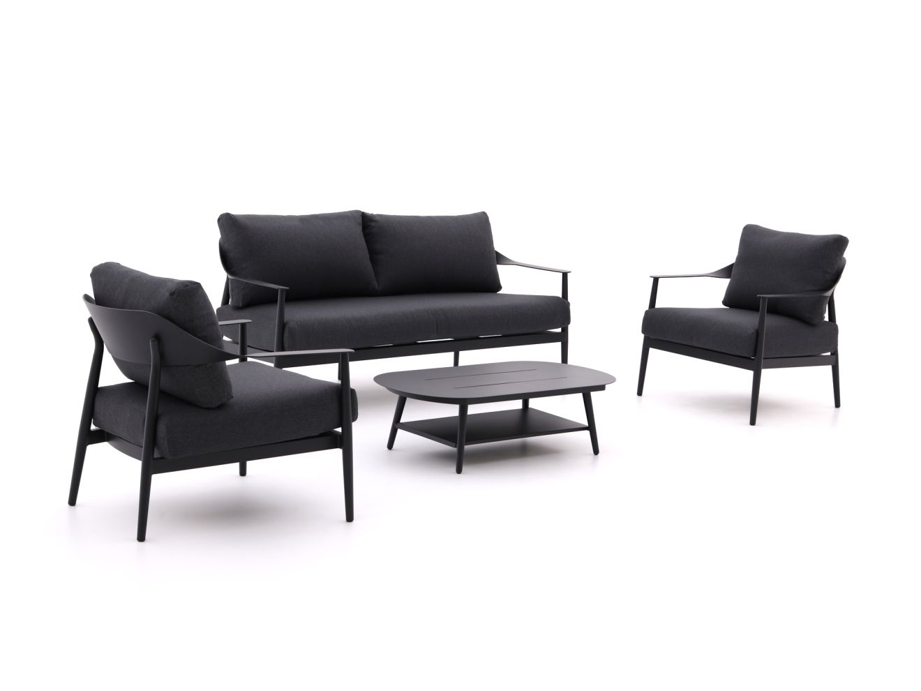 Bellagio Valli Sessel-Sofa Lounge-Set 4-teilig