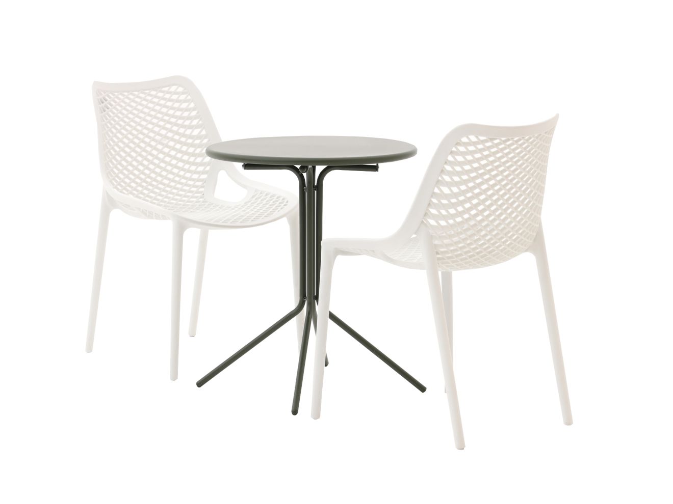 Forza Ripi/Aziano ø 60 cm Balkon-Set 3-teilig stapelbar günstig online kaufen