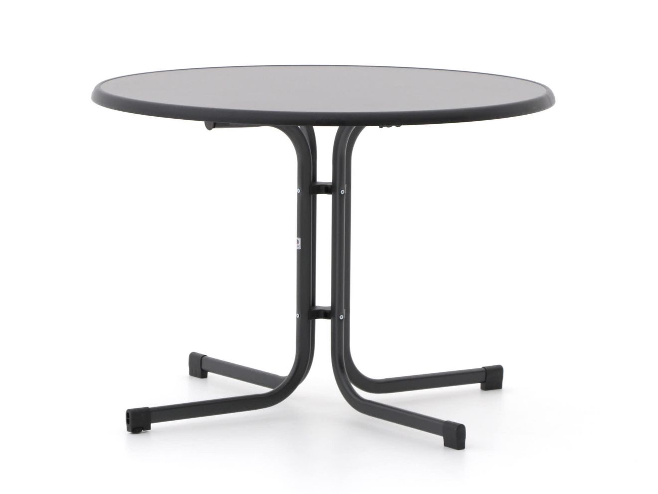 Sieger Mecalit Gartentisch klappbar ø 100 cm (h: 72 cm) günstig online kaufen