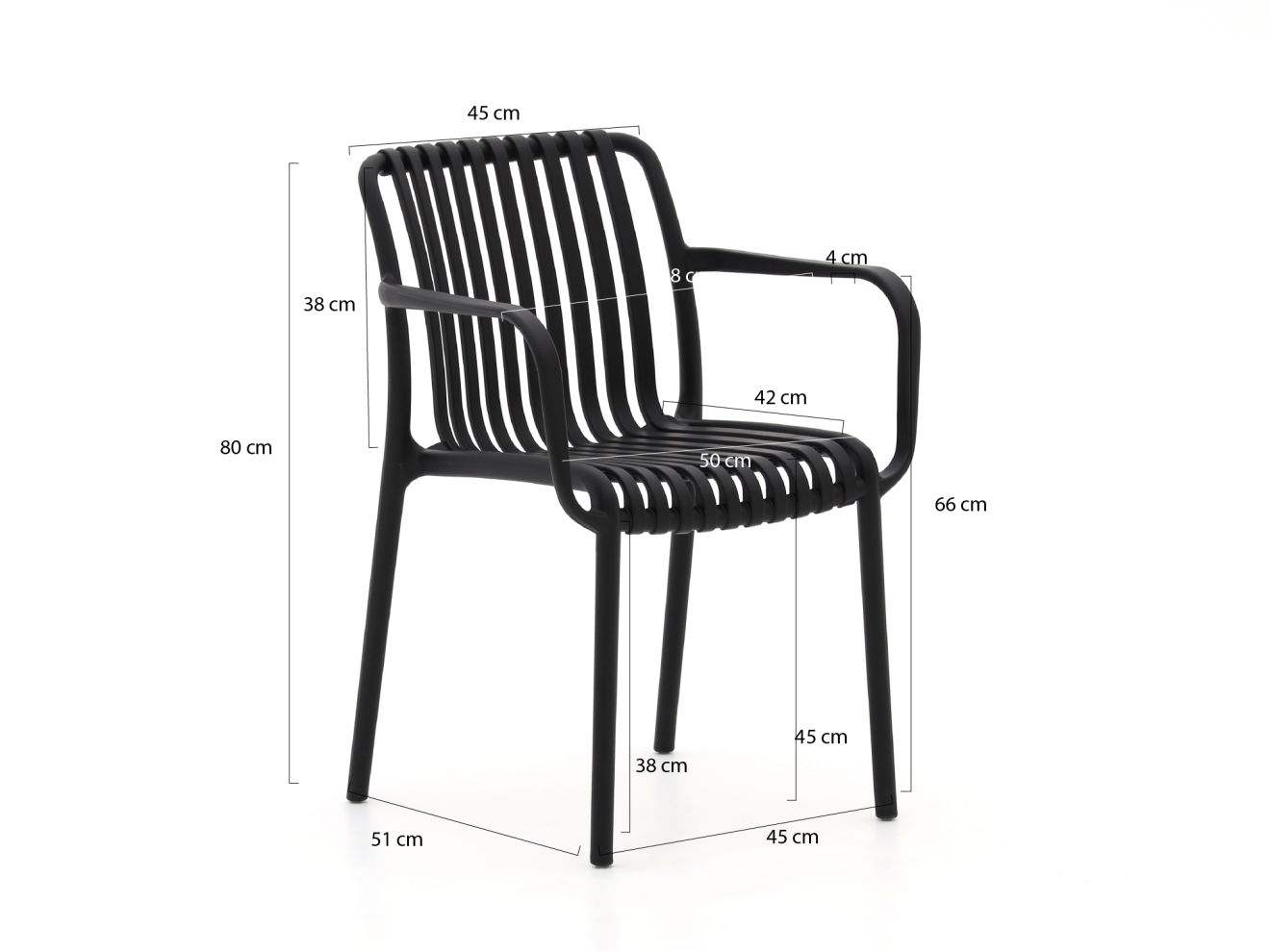 Forza Cali/Aziano ø 60 cm Balkon-Set 3-teilig günstig online kaufen