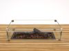 Cosibridge lounge Feuertisch 140x80x50 cm - Teak (inkl. Glas)