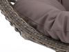 Manifesto Ortello Cocoon Hängesessel mit Gestell - Taupe - Beige - Braun - Polyrattan