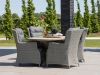 Intenso Milano Dining Gartensessel - Grau - Anthrazit - Polyrattan