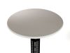 Monti HeatLine Pulse Gartentisch mit Heizstrahler 1500 W ø 60 cm (h: 75 cm) - Beige