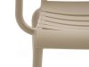 Forza Vico/Liverpool 145 cm Gartenmöbel-Set 5-teilig stapelbar