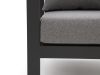 Tierra Outdoor Musone Gartensofa 2-Sitzer 170 cm - Charcoal (inkl. Kissen)