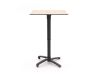 Bellagio Canzo Klapptisch 70x70x73/109 cm verstellbar - Kunststoff