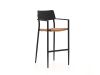 Bellagio Cino 175 cm Gartenbar-Set 5-Teilig Stapelbar