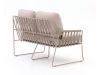 Tierra Outdoor Rivera Dining Lounge-Set 3-teilig