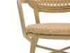 Forza Idrea Gartenstuhl stapelbar - Taupe - Beige - Braun - Polyrattan