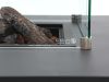 Cosiraw Lounge Feuertisch 100x100x55 cm - Charcoal (Tischplatte = Aluminium Charcoal) (inkl. Glas)