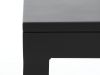Cosiraw Lounge Feuertisch 100x100x55 cm - Charcoal (Tischplatte = Aluminium Charcoal) (inkl. Glas)