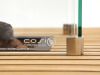 Cosibridge lounge Feuertisch 140x80x50 cm - Teak (inkl. Glas)