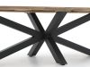 Intenso Asti/Rough-Y Ellips 200 cm Gartenmöbel-Set 5-teilig