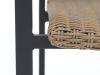 Manifesto Villongo Gartenstuhl stapelbar - Taupe - Beige - Braun - Polyrattan
