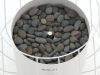 Cosiscoop Basket Tischkamin (ø 26 cm, h: 31 cm) - White