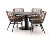 Intenso Asti/La Fonte Ø 120 cm Gartenmöbel-Set 5-teilig