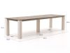 Manifesto Belpasso/ROUGH-X 320 cm Gartenmöbel-Set 9-teilig stapelbar
