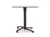 Bellagio Canzo Klapptisch 70x70x73/109 cm verstellbar - Kunststoff