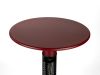 Monti HeatLine Pulse Gartentisch mit Heizstrahler 1500 W ø 60 cm (h: 75 cm) - Rot