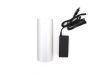 Glatz Fortello LED Sonnenschirm 400x400 cm - Black 408 (inkl. Sonnenschirmständer 160 kg mit Rad) (inkl. Batterie)