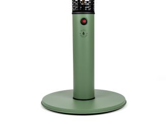Monti HeatLine Vibe Bartisch mit Heizstrahler 1500 W ø 60 cm (h: 110 cm) - Grün