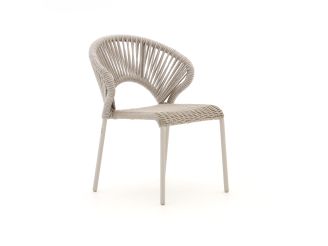 SUNS Vado/Nova ø 120 cm Gartenmöbel-Set 5-teilig stapelbar