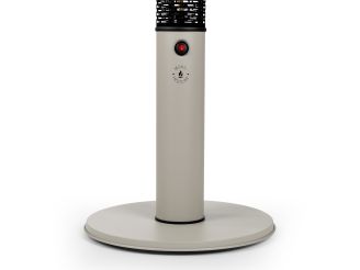 Monti HeatLine Vibe Bartisch mit Heizstrahler 1500 W ø 60 cm (h: 110 cm) - Beige