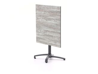 Bellagio Canzo Gartentisch klappbar 80x80x73 cm - Kunststoff