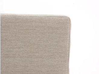 Fiber Outdoor Kissen Auflage Niedriglehner 92x46cm - Sand Melange