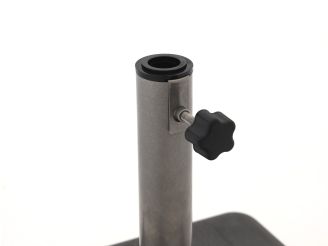 Sonnenschirmständer 35 kg Beton - Quadratisch/Anthrazit für Rohrdurchmesser ø 25-44 mm