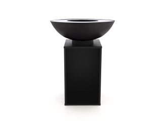 RedFire Onyx Classic Feuerschale mit Grill ø 80 cm - Black