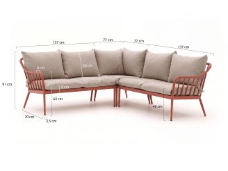 Manifesto Celante Ecklounge-Set 3-teilig 5-Sitzer