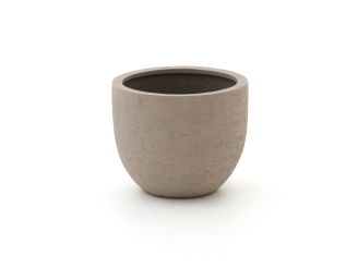 Designplants/Luca Lifestyle Buchsbaum Kugel Kunstbaum (h:110 cm) mit Terreno New Egg Blumentopf - Grün (UV beständig) (Blumentopf = Sand)