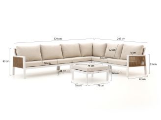Manifesto Alzano Ecklounge-Set 5-teilig