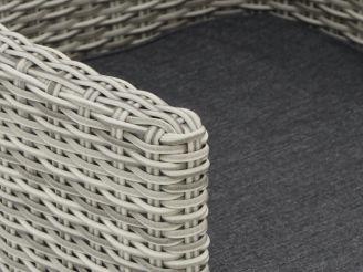 Manifesto Matese Gartenstuhl - Grau - Anthrazit - Polyrattan