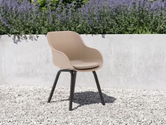 Hartman Le Soleil Element Gartensessel - Taupe - Beige - Braun - Kunststoff