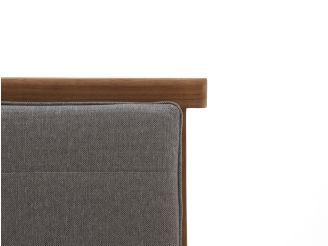 Auflage 83x42 cm für Klappstuhl Country/Leeds - Grau Melange