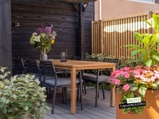 Sunyard Liverpool Gartentisch 210x90cm - Teakholz