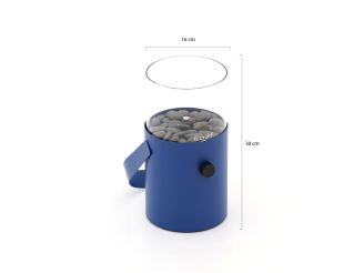 Cosiscoop Original Tischkamin ø 16 cm (h: 30 cm) - Classic Blue - Limited Edition