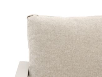 Manifesto Alzano/Cosiraw Sessel-Sofa-Lounge-Set mit Feuertisch 4-teilig