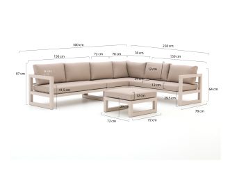 Forza Citerna Ecklounge-Set 5-teilig