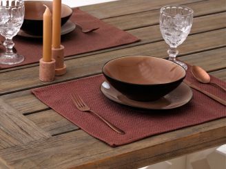 Madison x Kees Smit Tischset 33x45 cm - Bordeaux