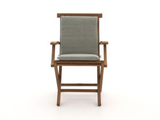 Auflage 83x42 cm für Klappstuhl Country/Leeds - Grün Melange
