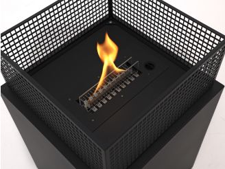 Tenderflame Agni 50 Kamin 49,5x49,5x80,2 cm - Black (inkl. Abdeckung)