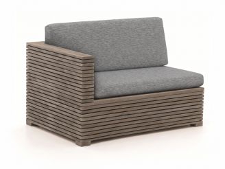 ROUGH-C/Cosiraw Ecklounge-Set mit Feuertisch 4-teilig