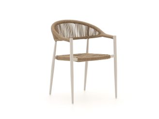 Manifesto Belpasso/Montorio 220 cm Gartenmöbel-Set 7-teilig stapelbar