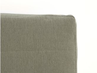 Fiber Outdoor Kissen Auflage Niedriglehner 92x46cm - Grün Melange