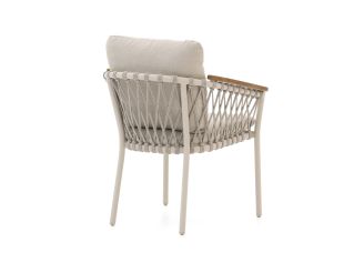 Bellagio Birgi Novo/Santa Severina ø 130 cm Gartenmöbel-Set 5-teilig stapelbar
